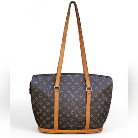 Louis Vuitton Monogram Canvas Brown Tote Shoulder Bag - Picture 10 of 13